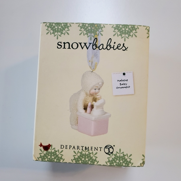 Snowbabies Makeup Baby Ornament - Picture 1 of 3